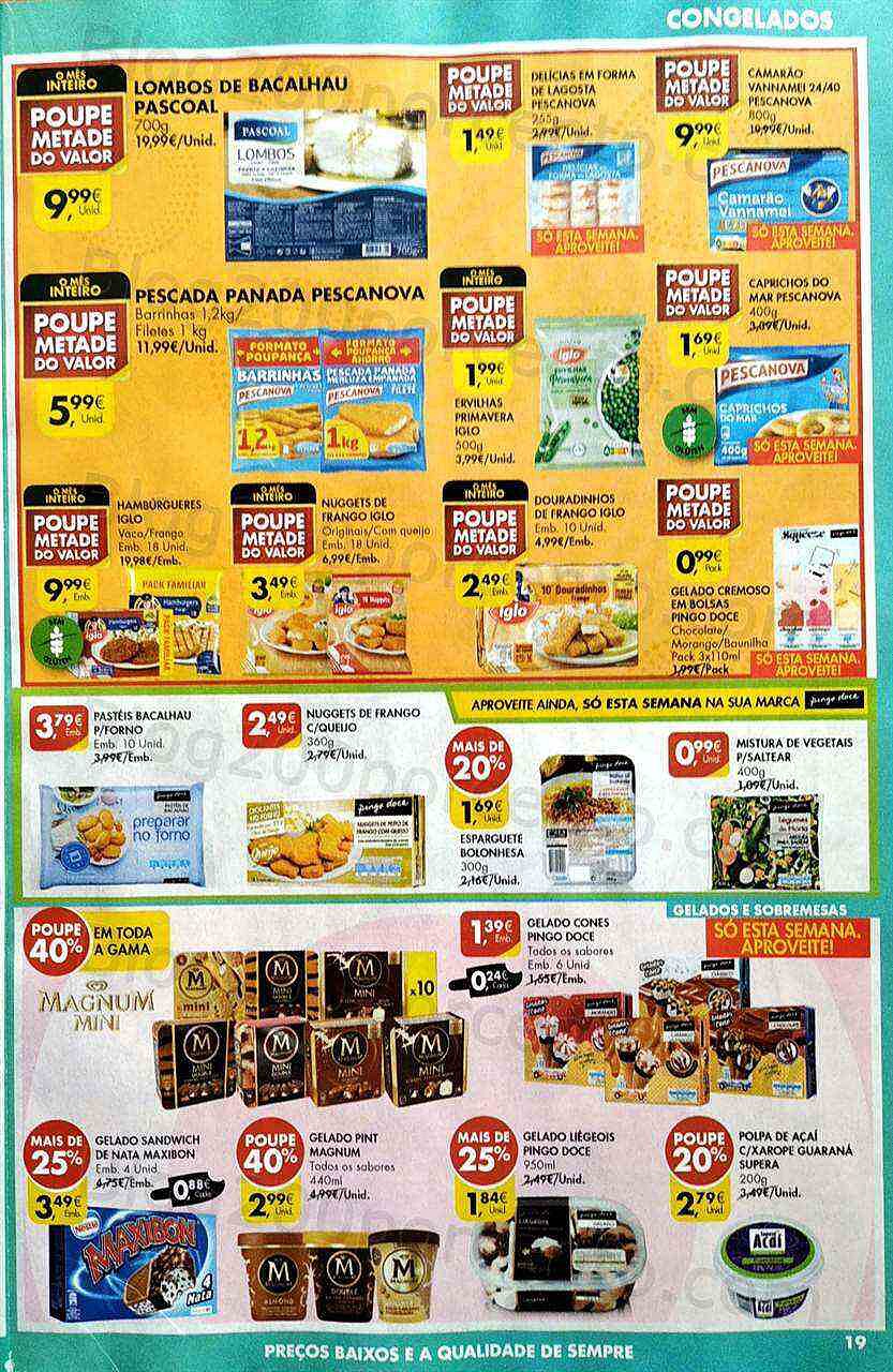 Antevisão Folheto PINGO DOCE 19 a 25 outubro