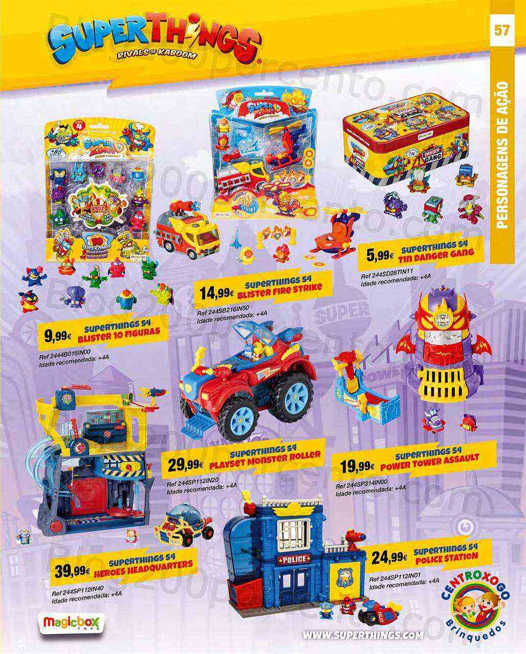 Antevisão folheto brinquedos natal