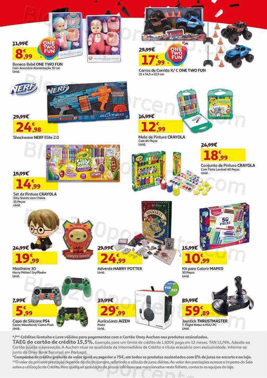 Antevisão Folheto AUCHAN Natal 3 a 18 novembro