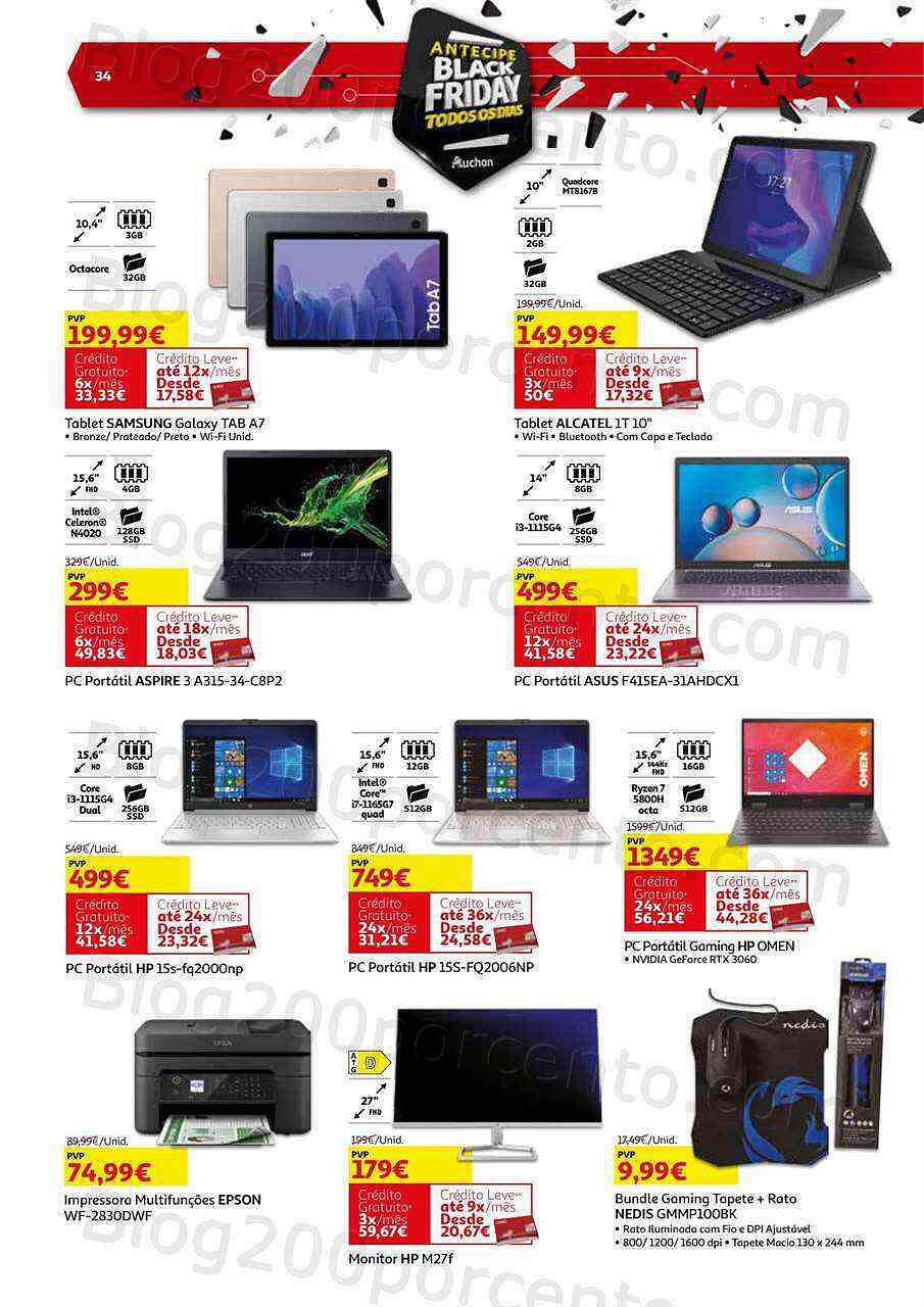 Antevisão Folheto AUCHAN Natal 3 a 18 novembro