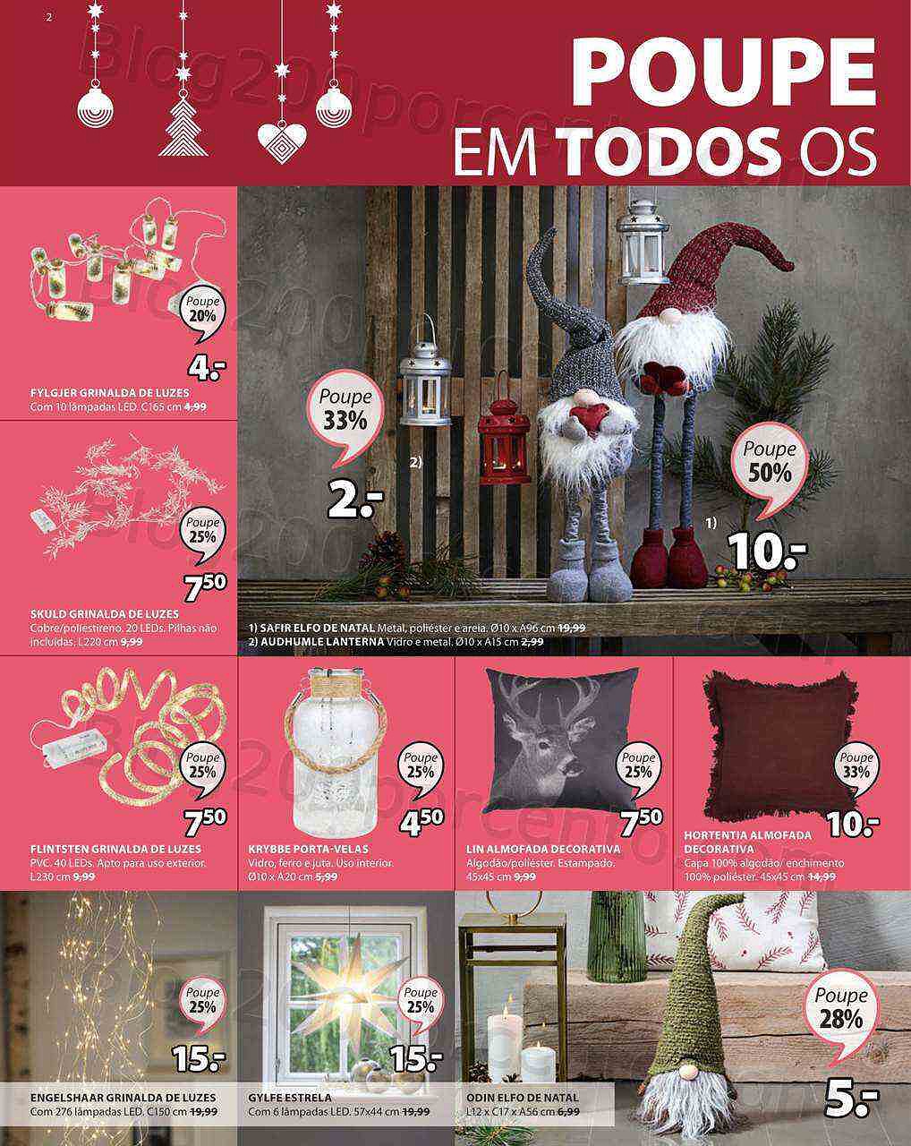 Antevisão Folheto JYSK Natal