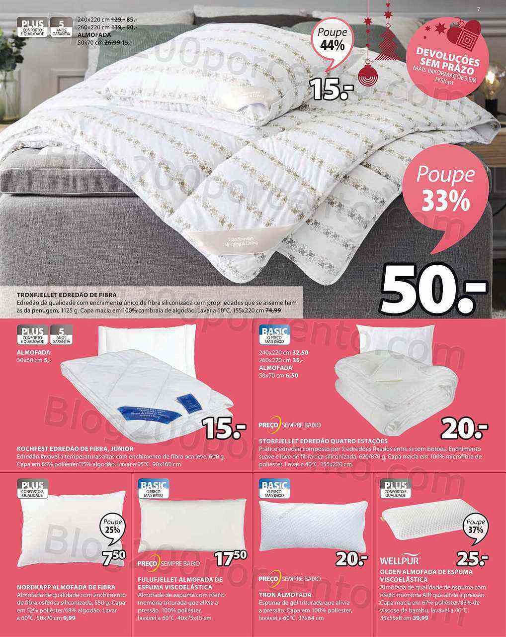 Antevisão Folheto JYSK Natal