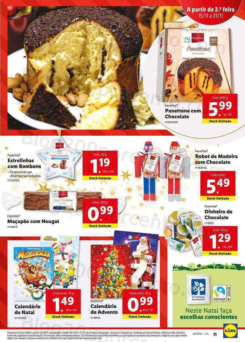 Antevisão Folheto LIDL Promoções de 15 a 21 novembro