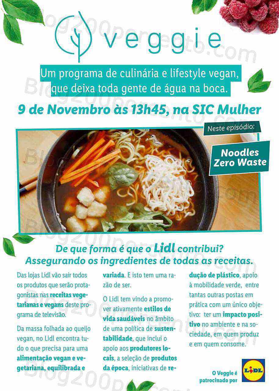 Antevisão Folheto LIDL Promoções de 8 a 14 novembro digital