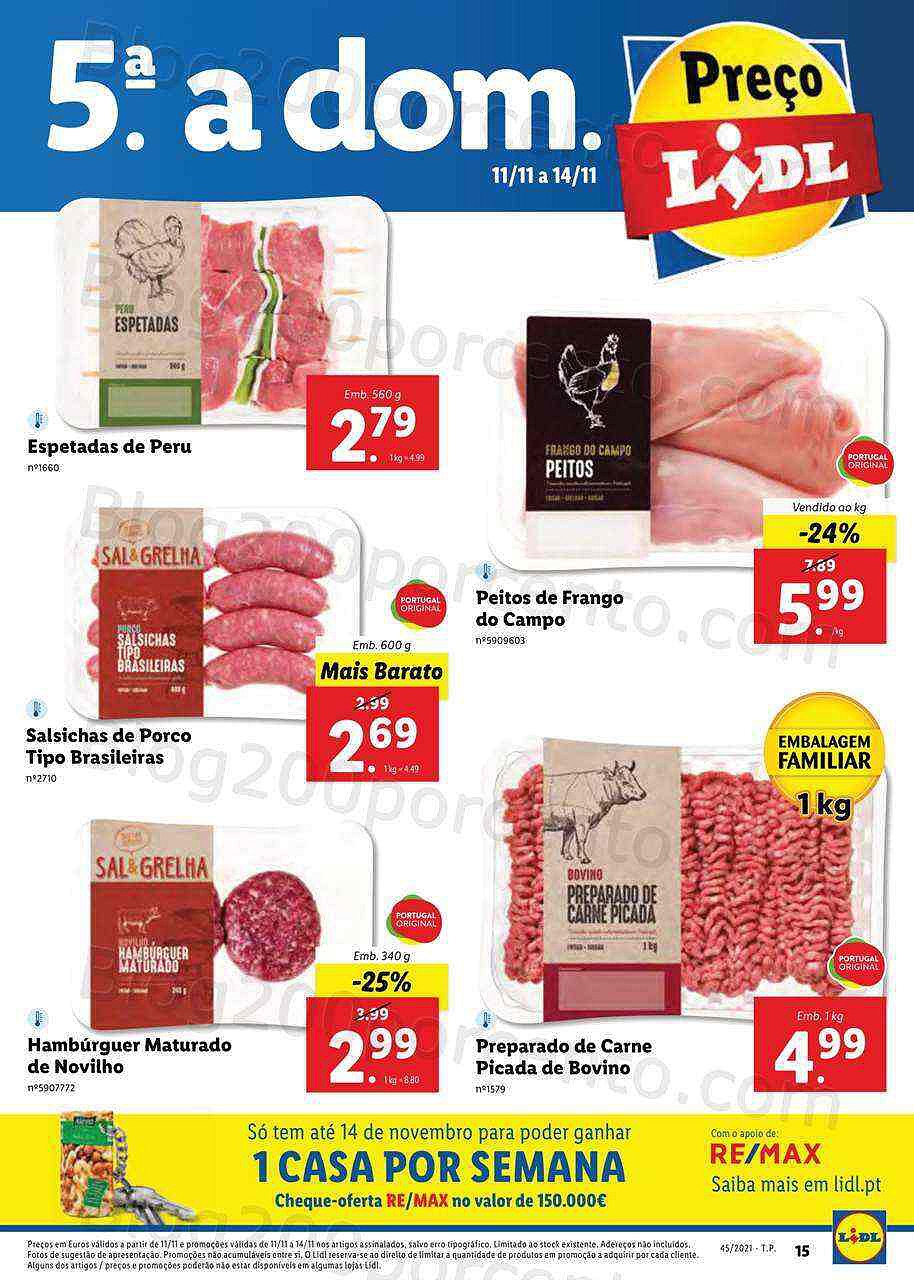 Antevisão Folheto LIDL Promoções de 8 a 14 novembro digital