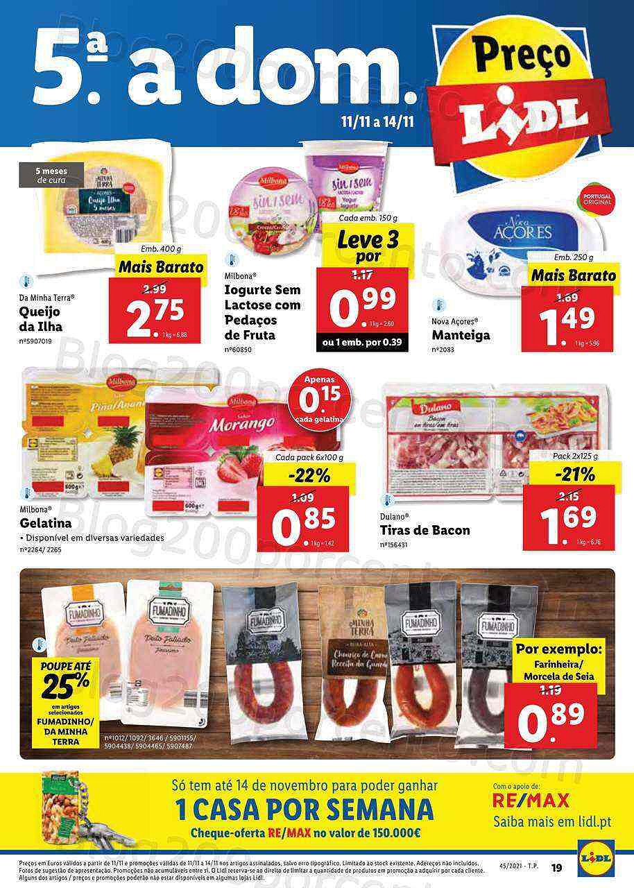 Antevisão Folheto LIDL Promoções de 8 a 14 novembro digital