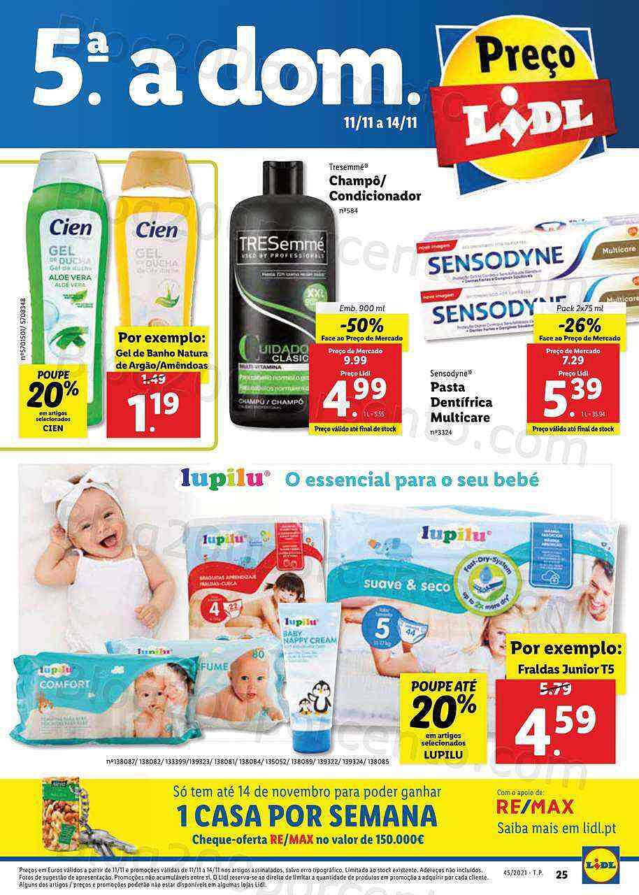 Antevisão Folheto LIDL Promoções de 8 a 14 novembro digital