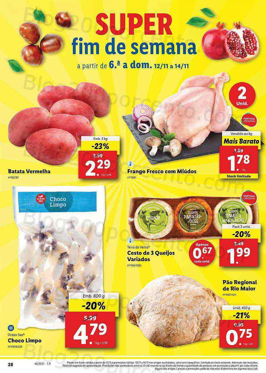 Antevisão Folheto LIDL Promoções de 8 a 14 novembro digital