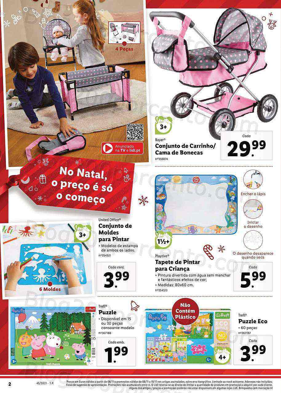 Antevisão Folheto LIDL Promoções de 8 a 14 novembro digital