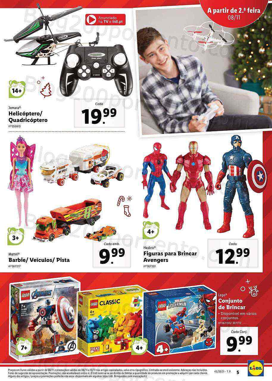 Antevisão Folheto LIDL Promoções de 8 a 14 novembro digital