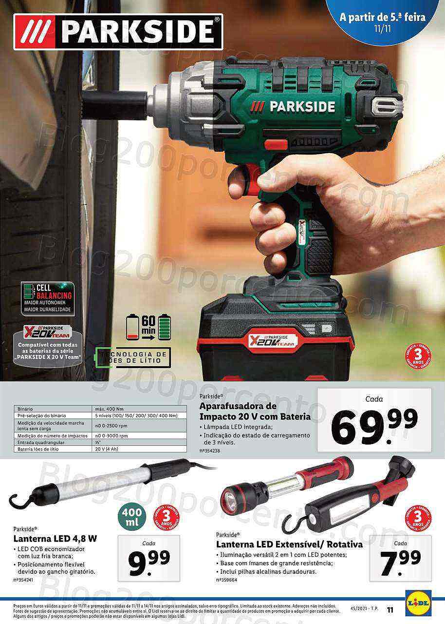 Antevisão Folheto LIDL Promoções de 8 a 14 novembro digital