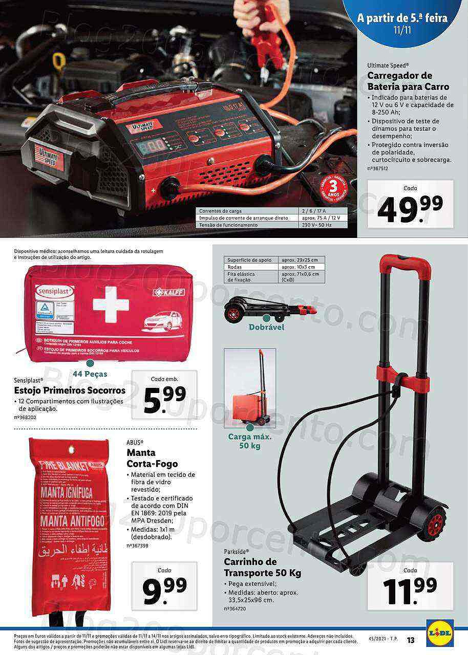 Antevisão Folheto LIDL Promoções de 8 a 14 novembro digital