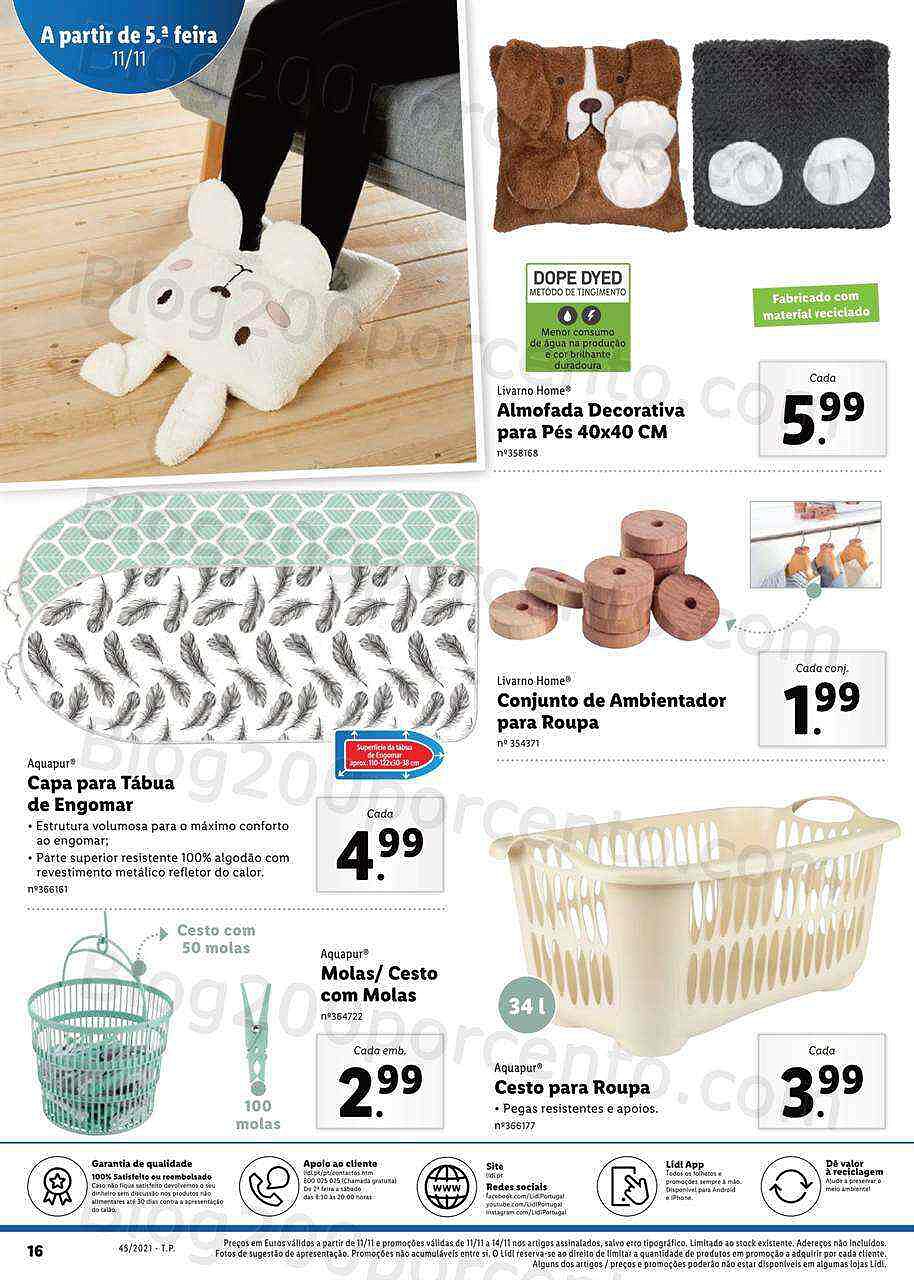 Antevisão Folheto LIDL Promoções de 8 a 14 novembro digital