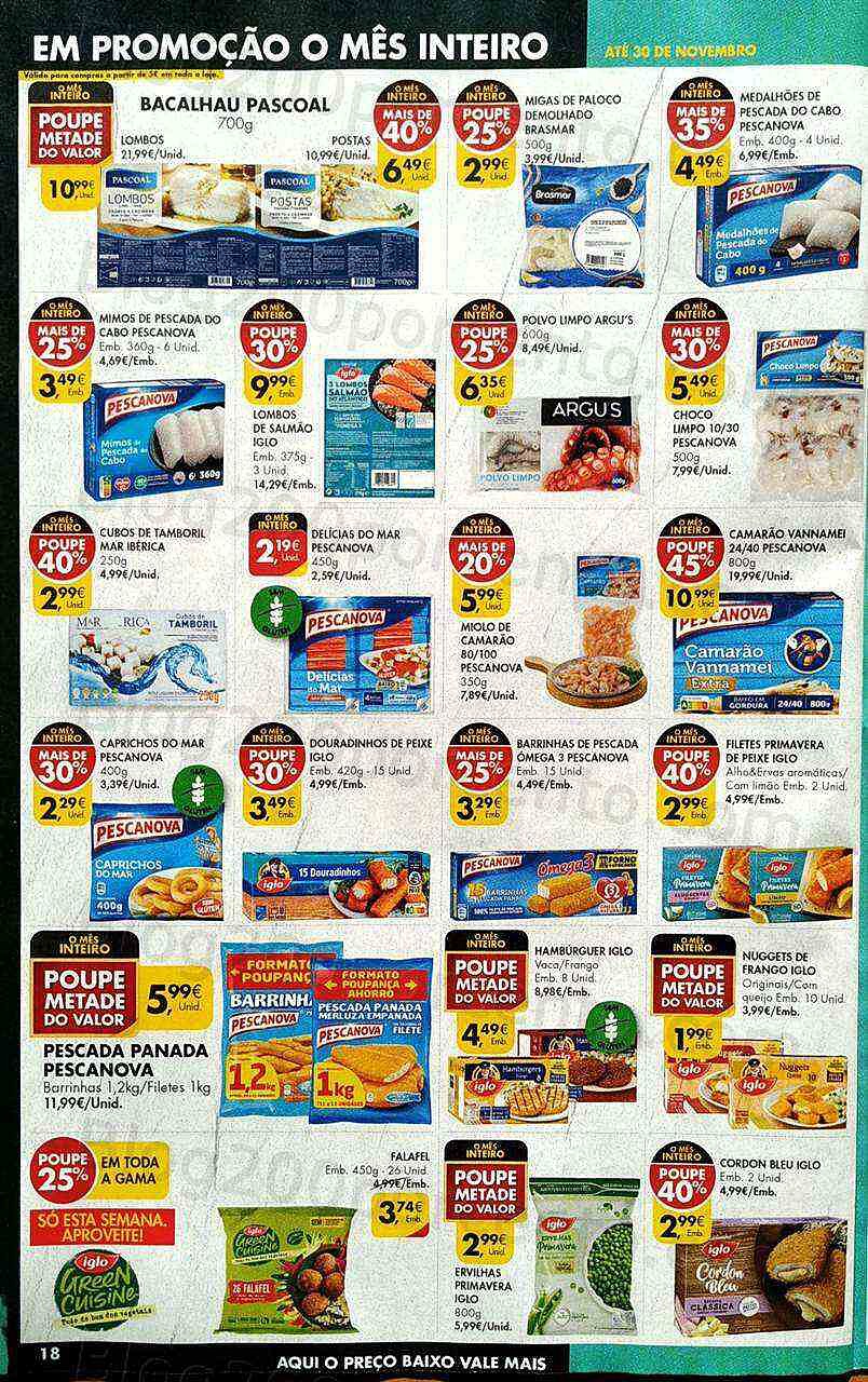 Antevisão Folheto PINGO DOCE Lojas Médias Promoções de 9 a 15 novembro