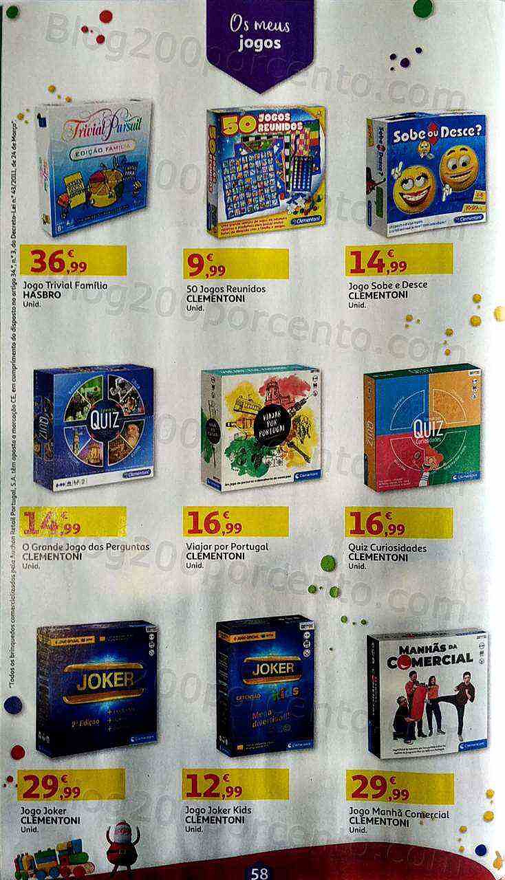 Auchan Brinquedos Natal 2021