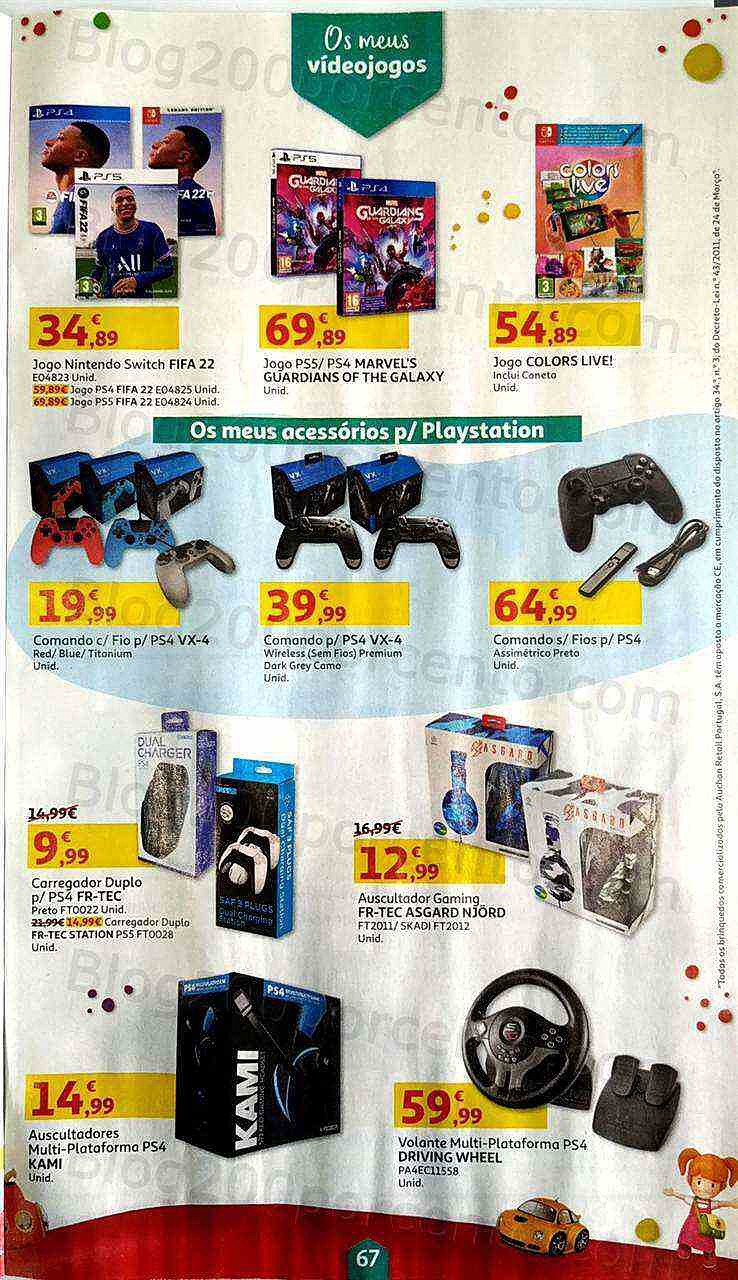 Auchan Brinquedos Natal 2021