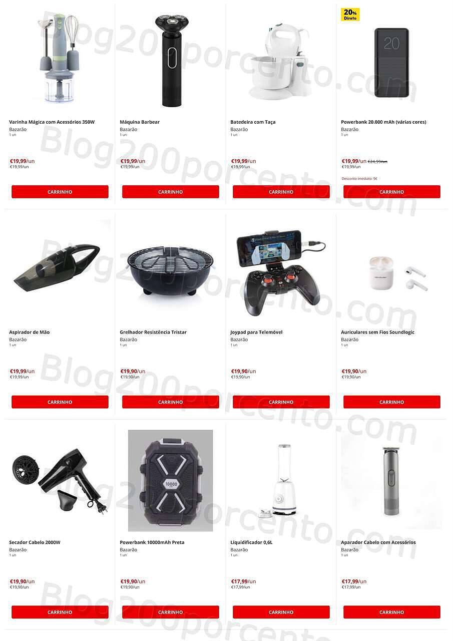 Antevisão Folheto Continente Bazarão