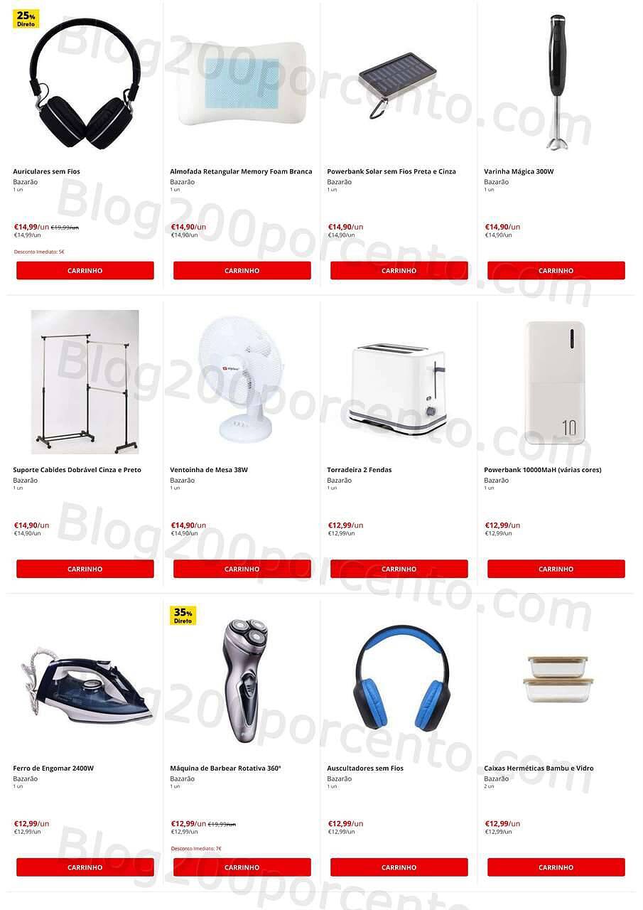 Antevisão Folheto Continente Bazarão