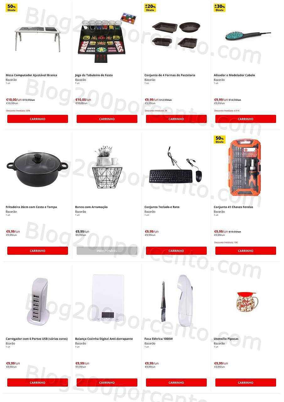 Antevisão Folheto Continente Bazarão