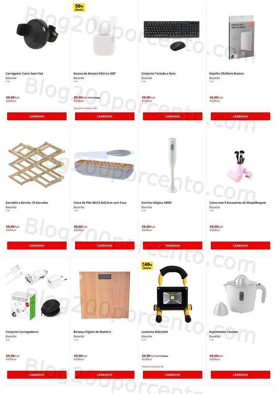 Antevisão Folheto Continente Bazarão