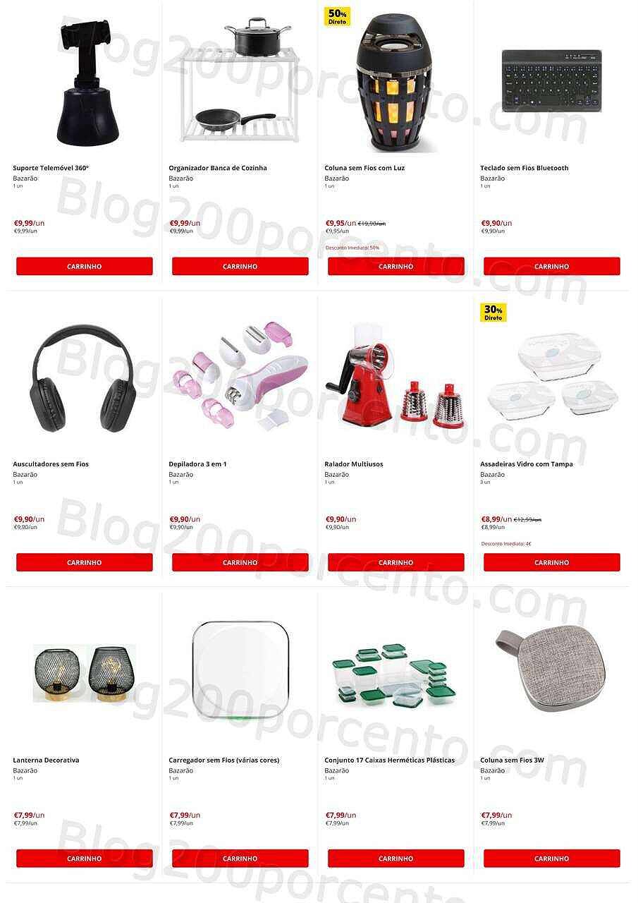 Antevisão Folheto Continente Bazarão