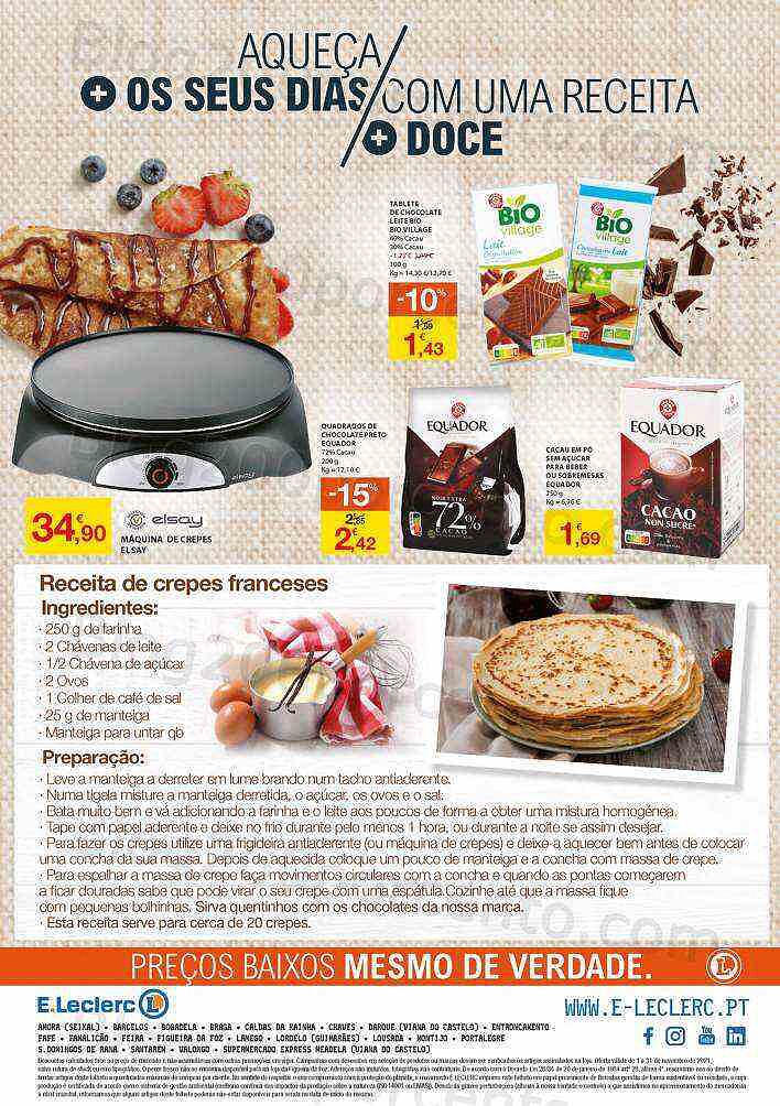 E-Leclerc Bebidas Quentes novembro