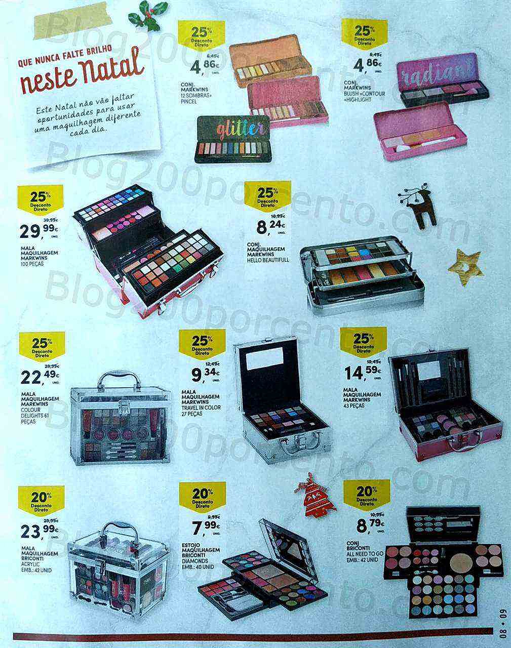 Antevisão Folheto CONTINENTE Beleza Natal 9 novembro a 12 dezembro
