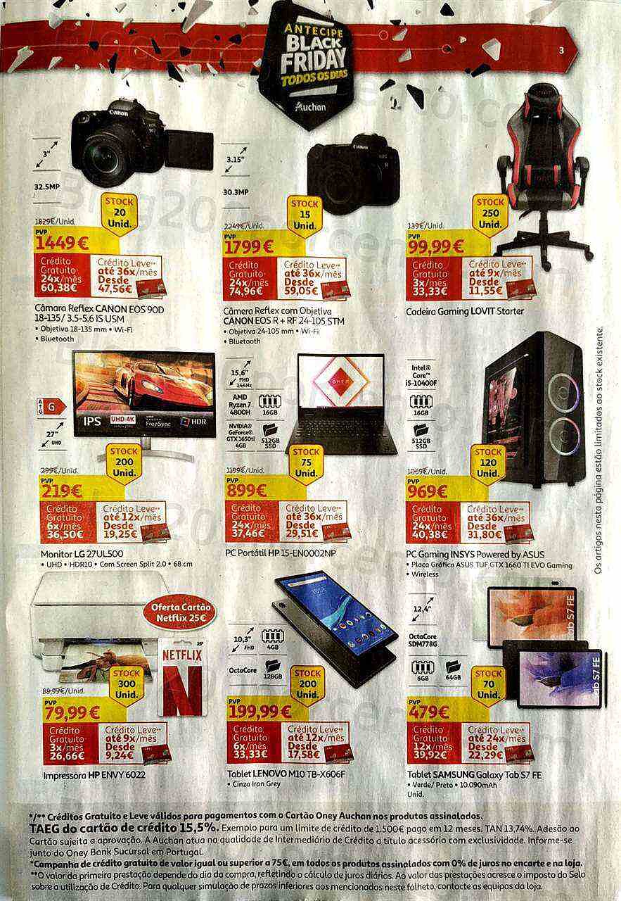 Auchan Black Friday 15 a 21 novembro