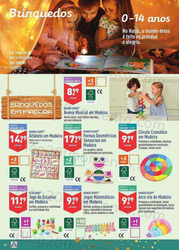 Aldi Antevisão Folheto Natal