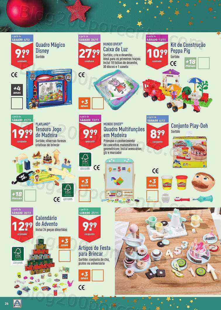 Aldi Antevisão Folheto Natal