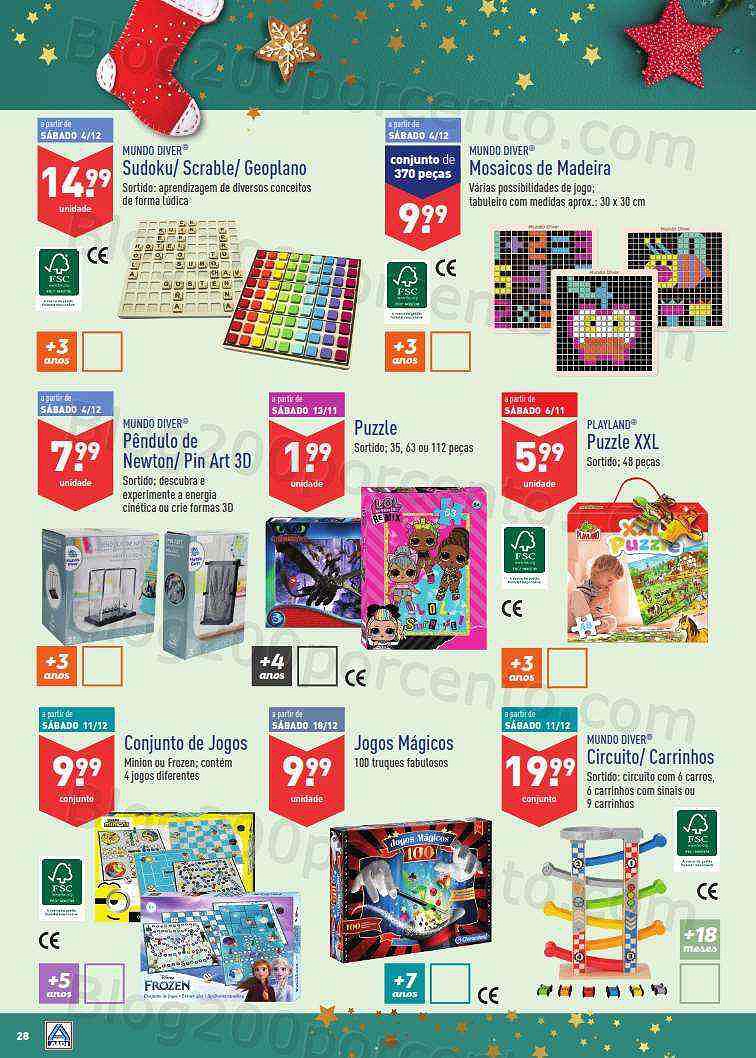 Aldi Antevisão Folheto Natal