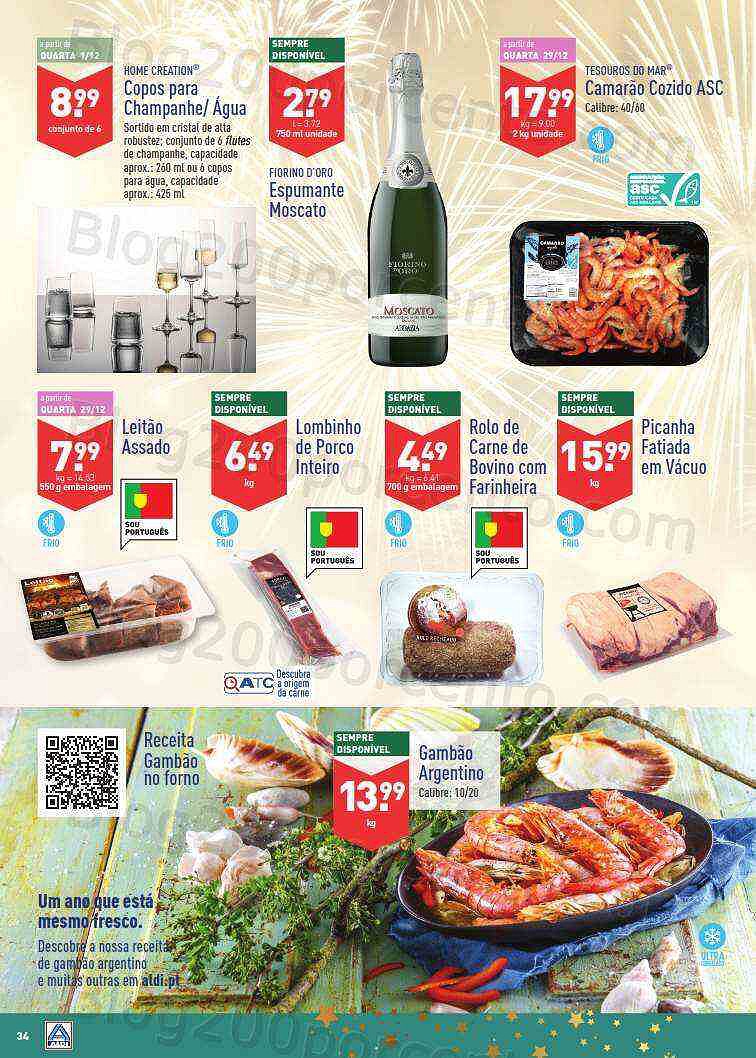 Aldi Antevisão Folheto Natal
