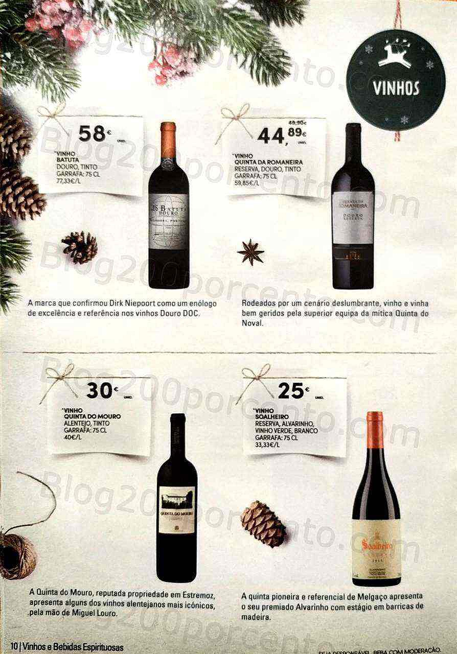 Antevisão Folheto Natal Continente garrafeira
