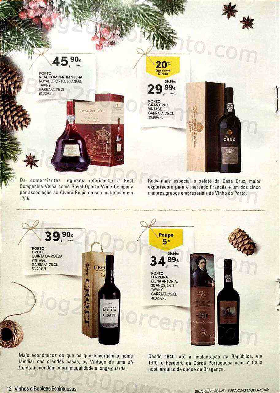 Antevisão Folheto Natal Continente garrafeira