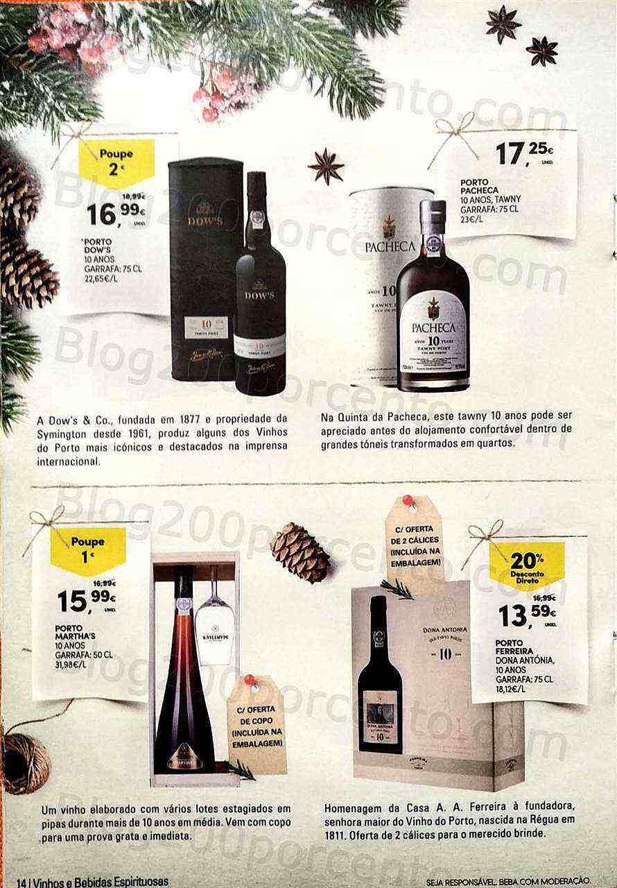 Antevisão Folheto Natal Continente garrafeira