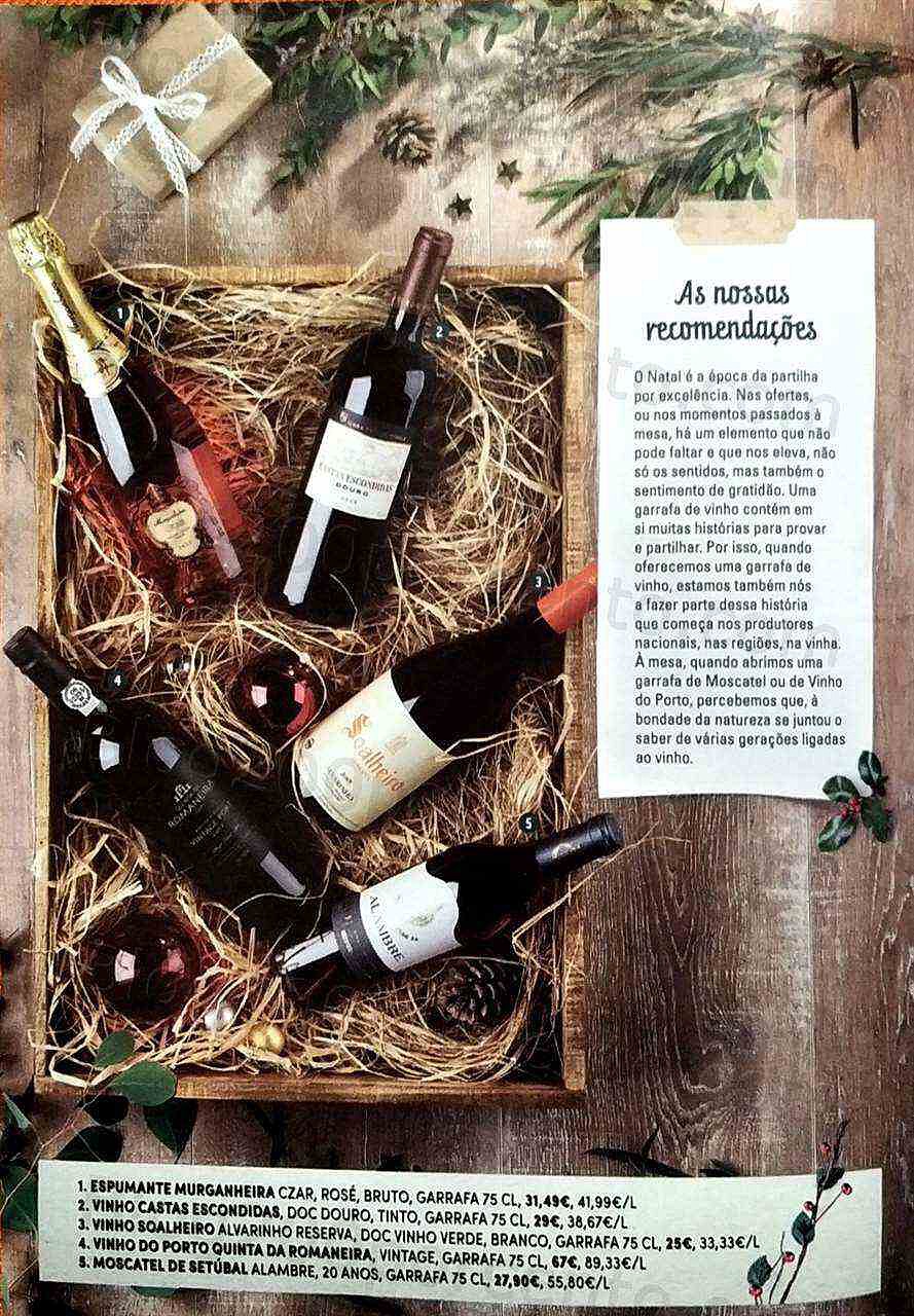 Antevisão Folheto Natal Continente garrafeira