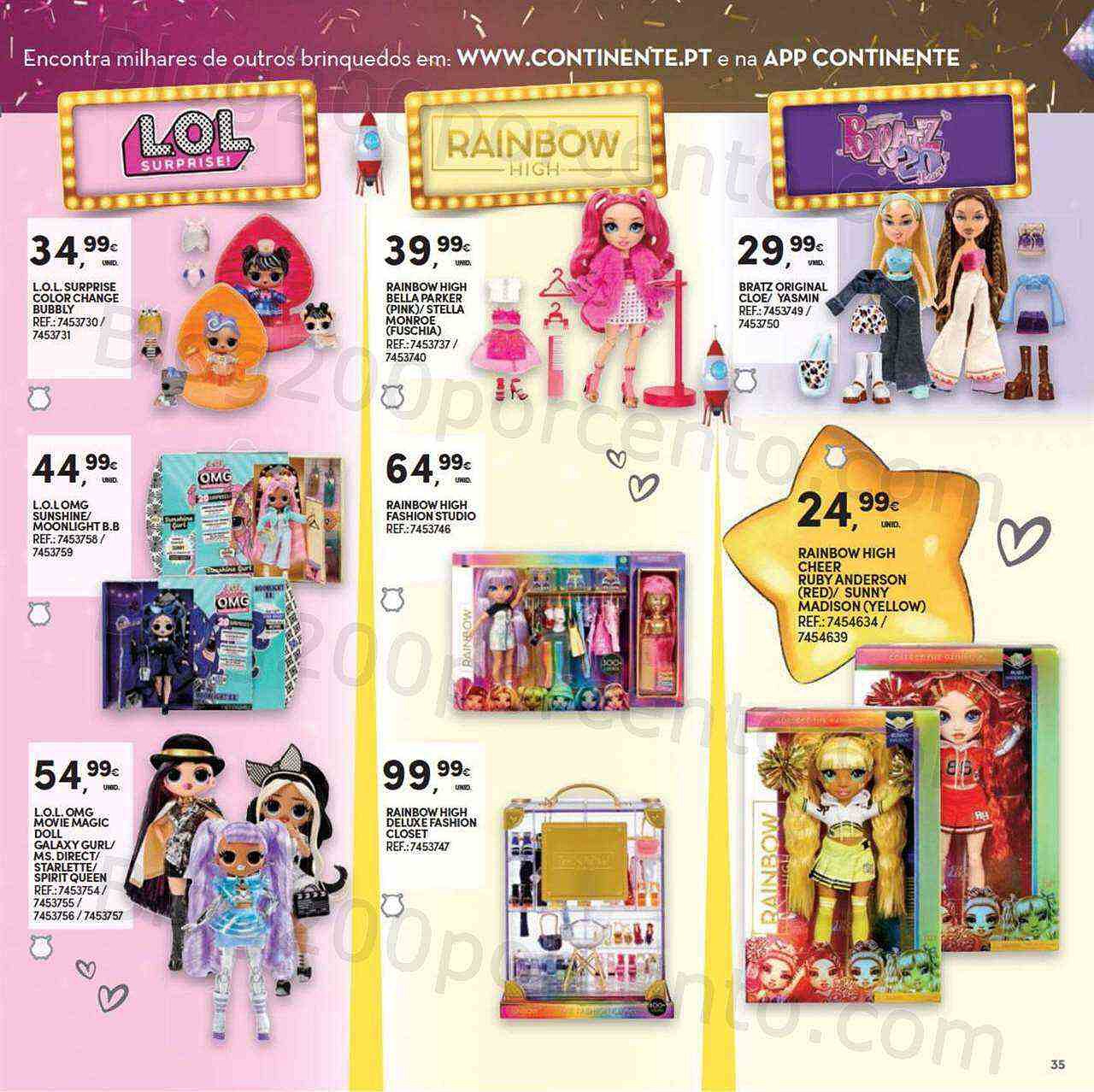 Antevisão Folheto CONTINENTE Brinquedos Natal Promoções de 9 novembro a 12 dezembro