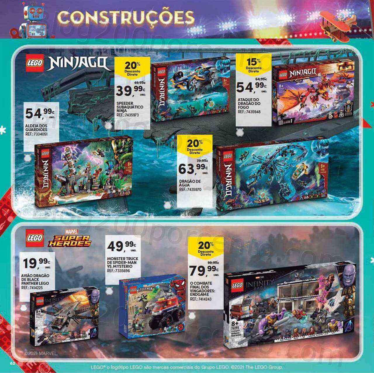 Antevisão Folheto CONTINENTE Brinquedos Natal Promoções de 9 novembro a 12 dezembro