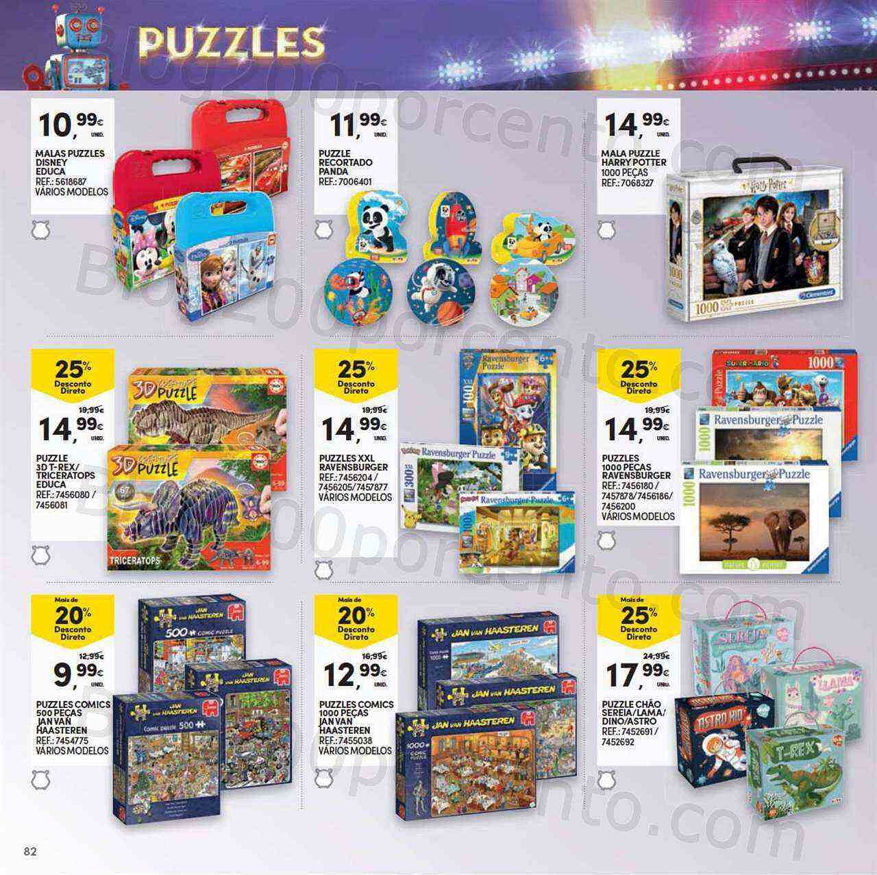 Antevisão Folheto CONTINENTE Brinquedos Natal Promoções de 9 novembro a 12 dezembro