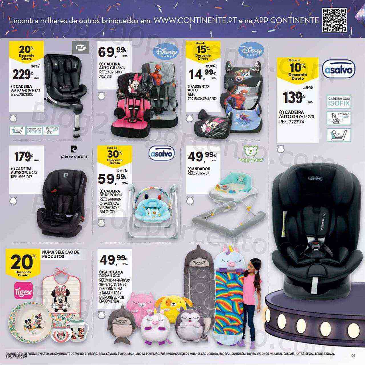 Antevisão Folheto CONTINENTE Brinquedos Natal Promoções de 9 novembro a 12 dezembro