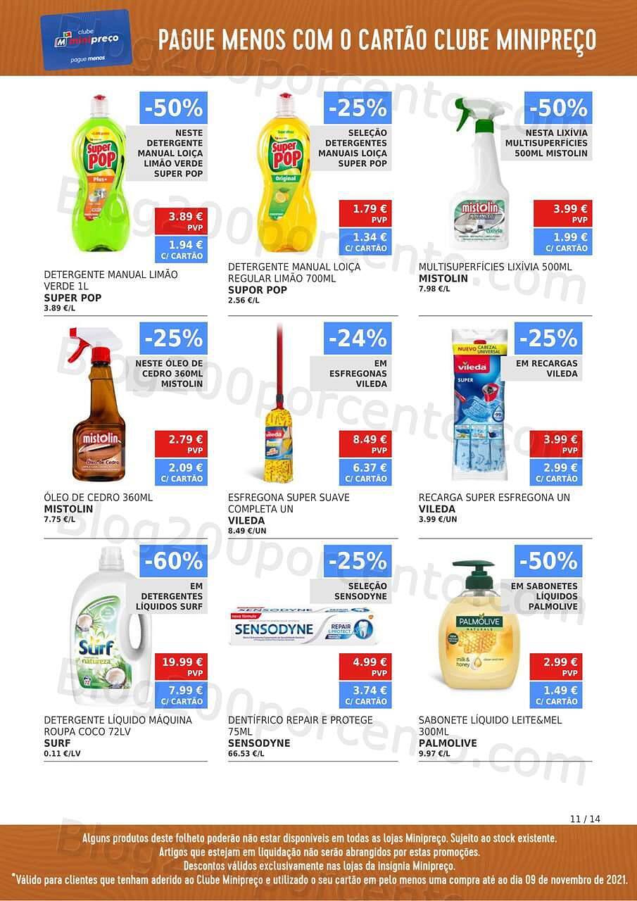 Clube Minipreço 11 a 17 novembro