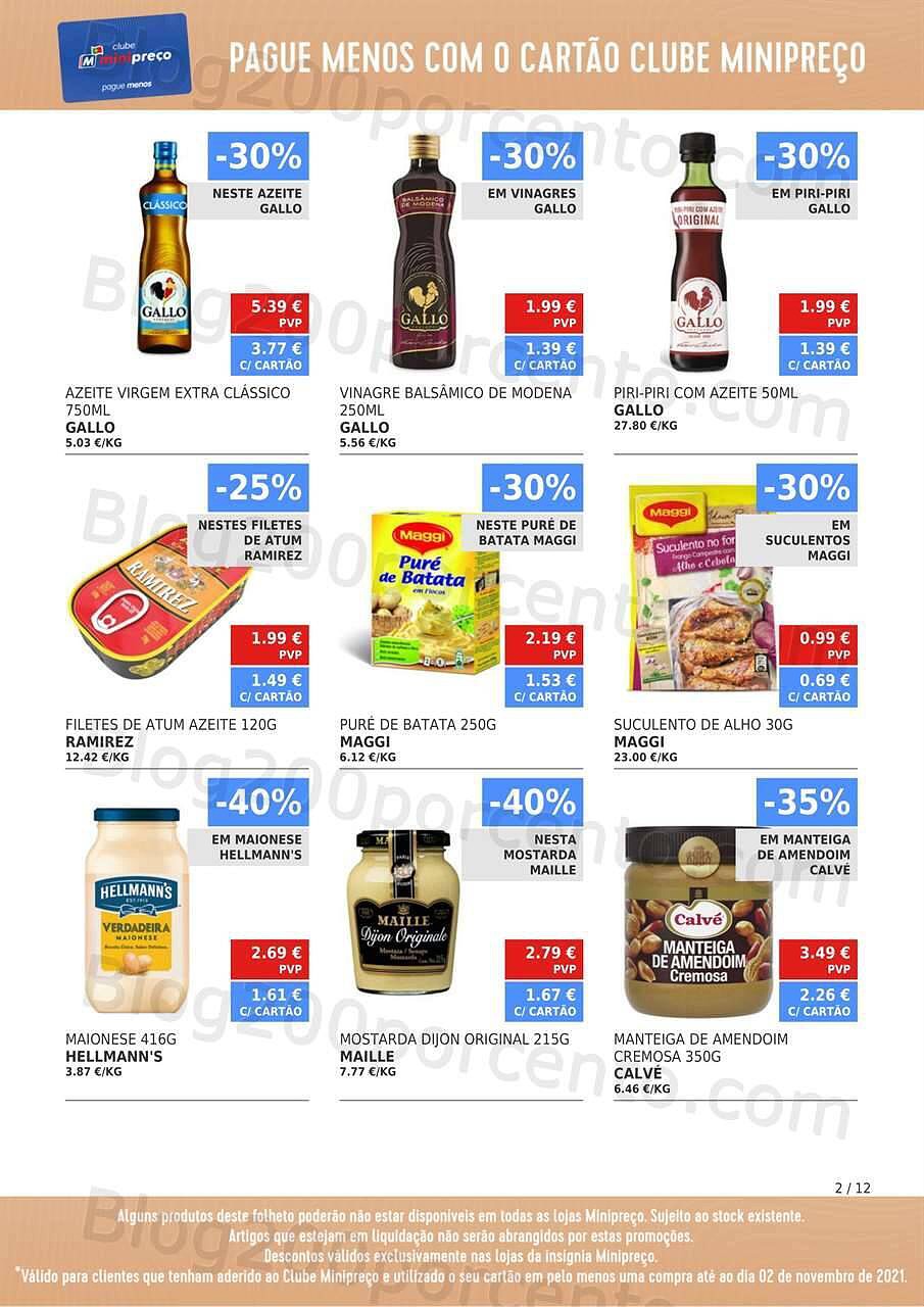 Antevisão Folheto Clube MINIPREÇO 4 a 10 novembro