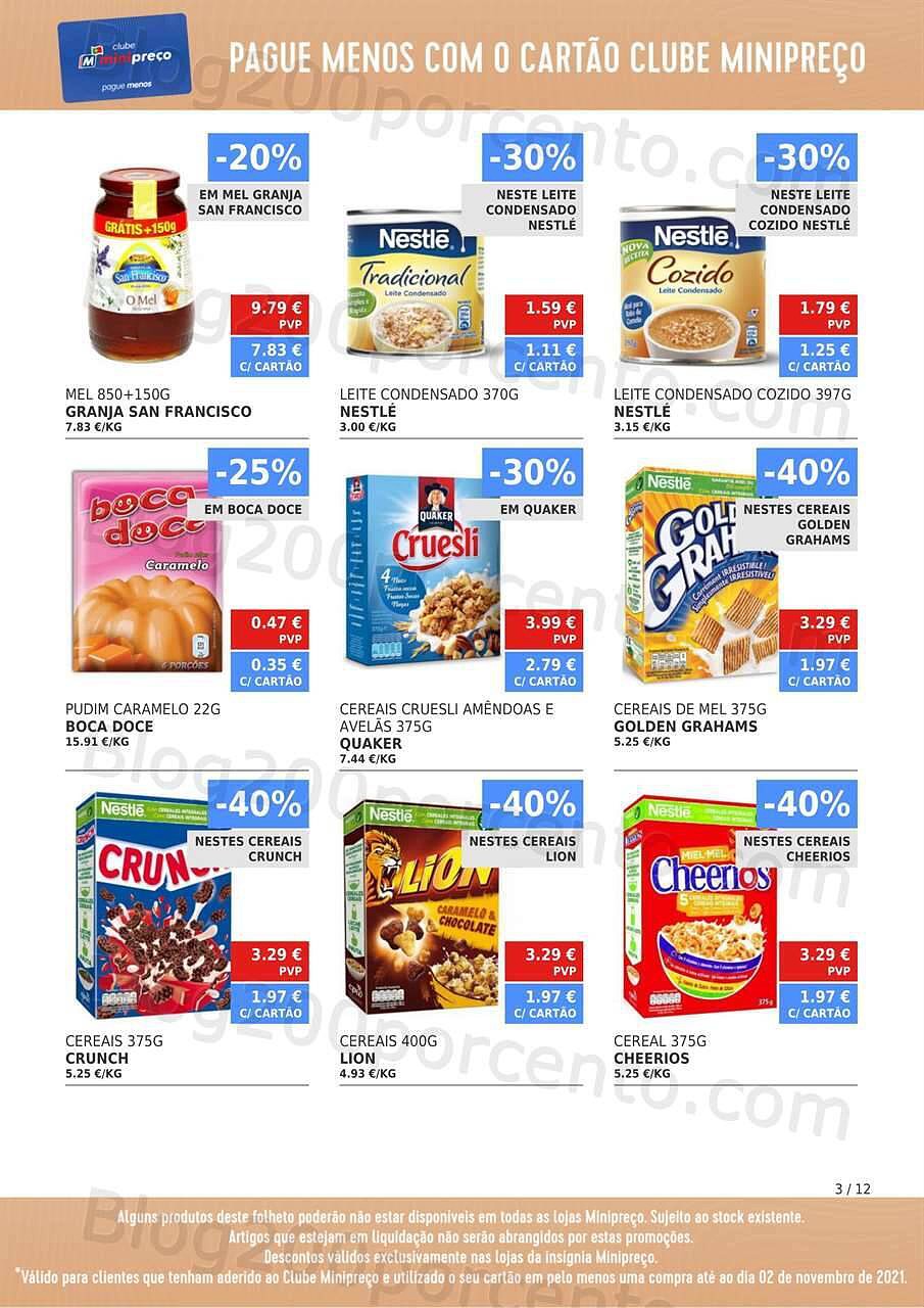 Antevisão Folheto Clube MINIPREÇO 4 a 10 novembro