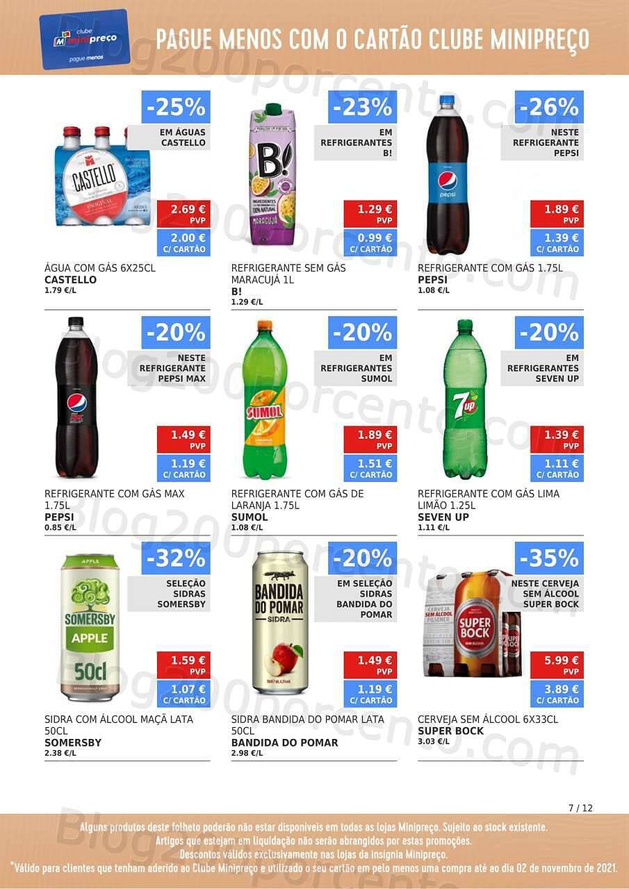 Antevisão Folheto Clube MINIPREÇO 4 a 10 novembro