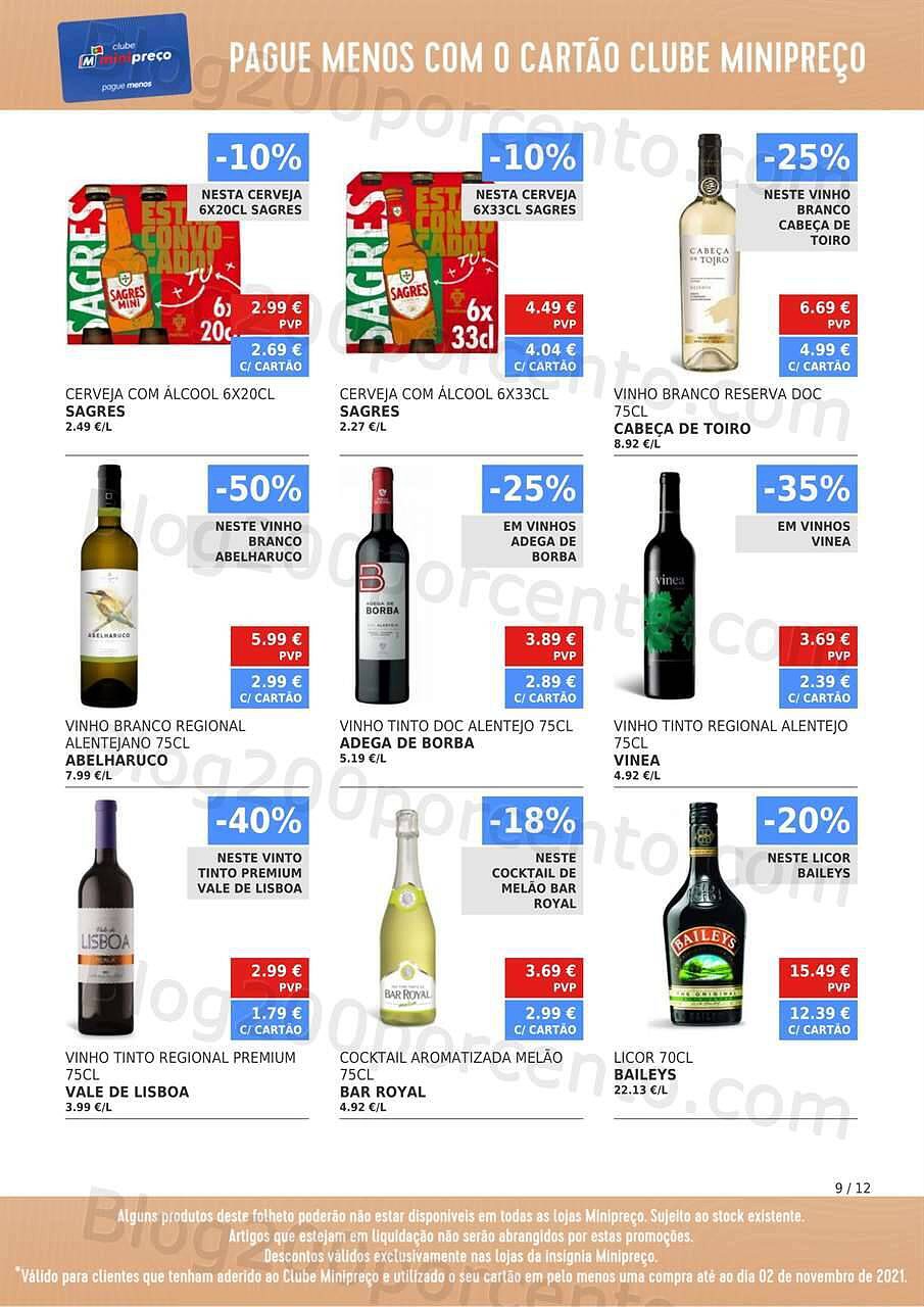 Antevisão Folheto Clube MINIPREÇO 4 a 10 novembro