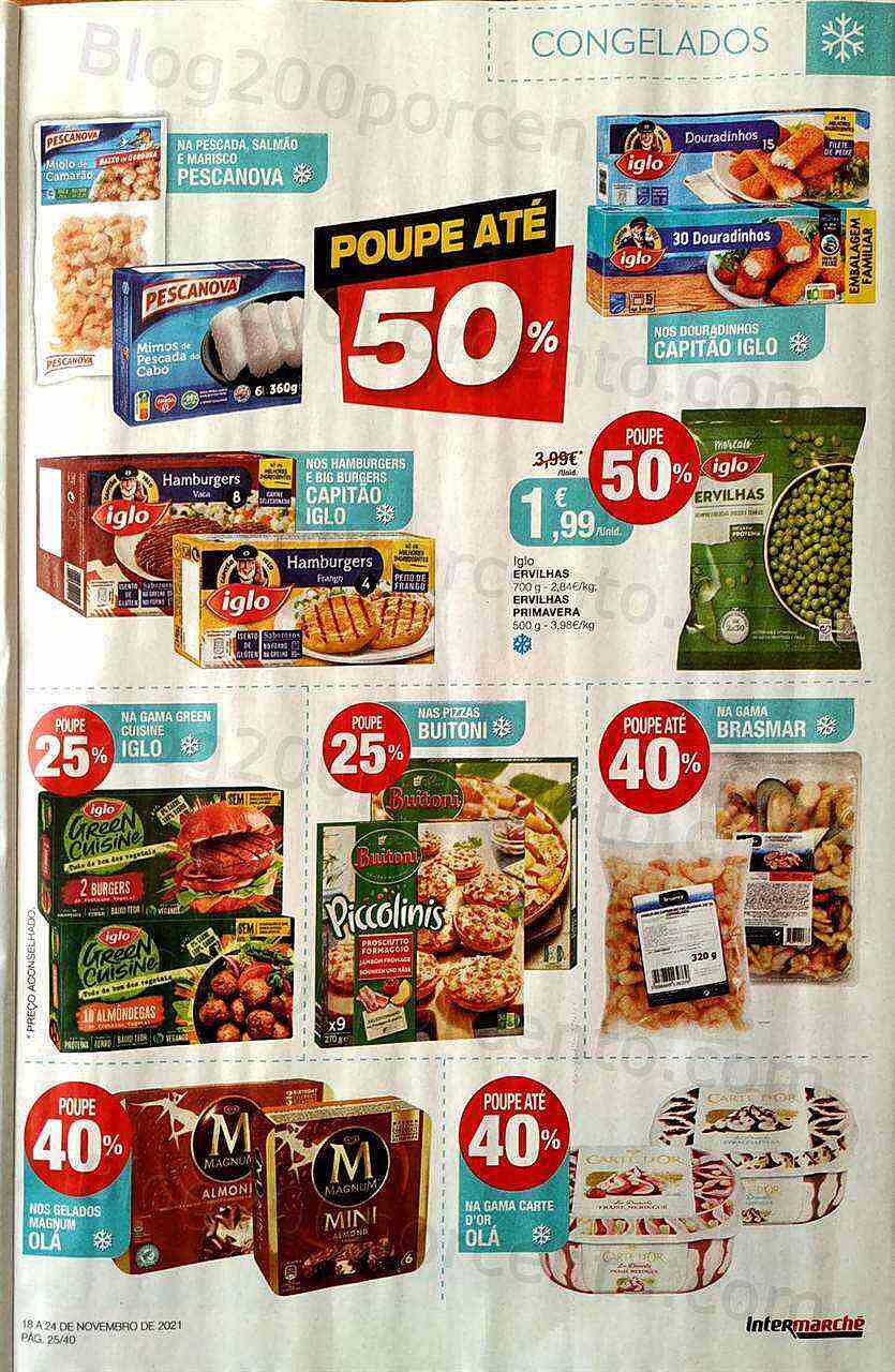 Antevisão Folheto INTERMARCHÉ Promoções de 18 a 24 novembro