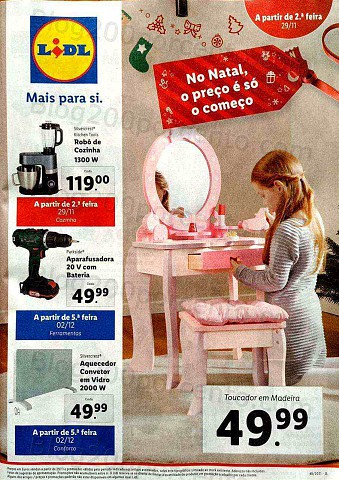 Lidl 29 novembro a 5 dezembro