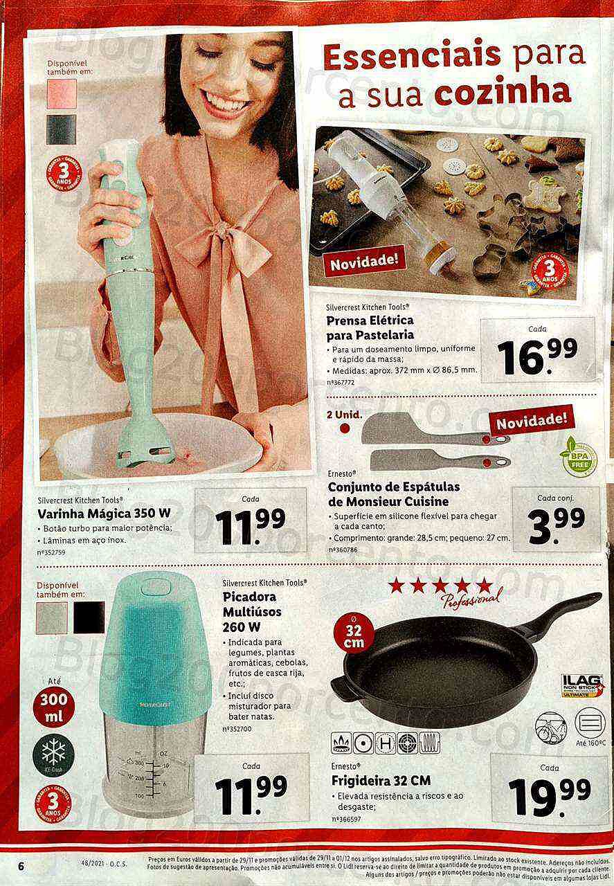 Lidl 29 novembro a 5 dezembro