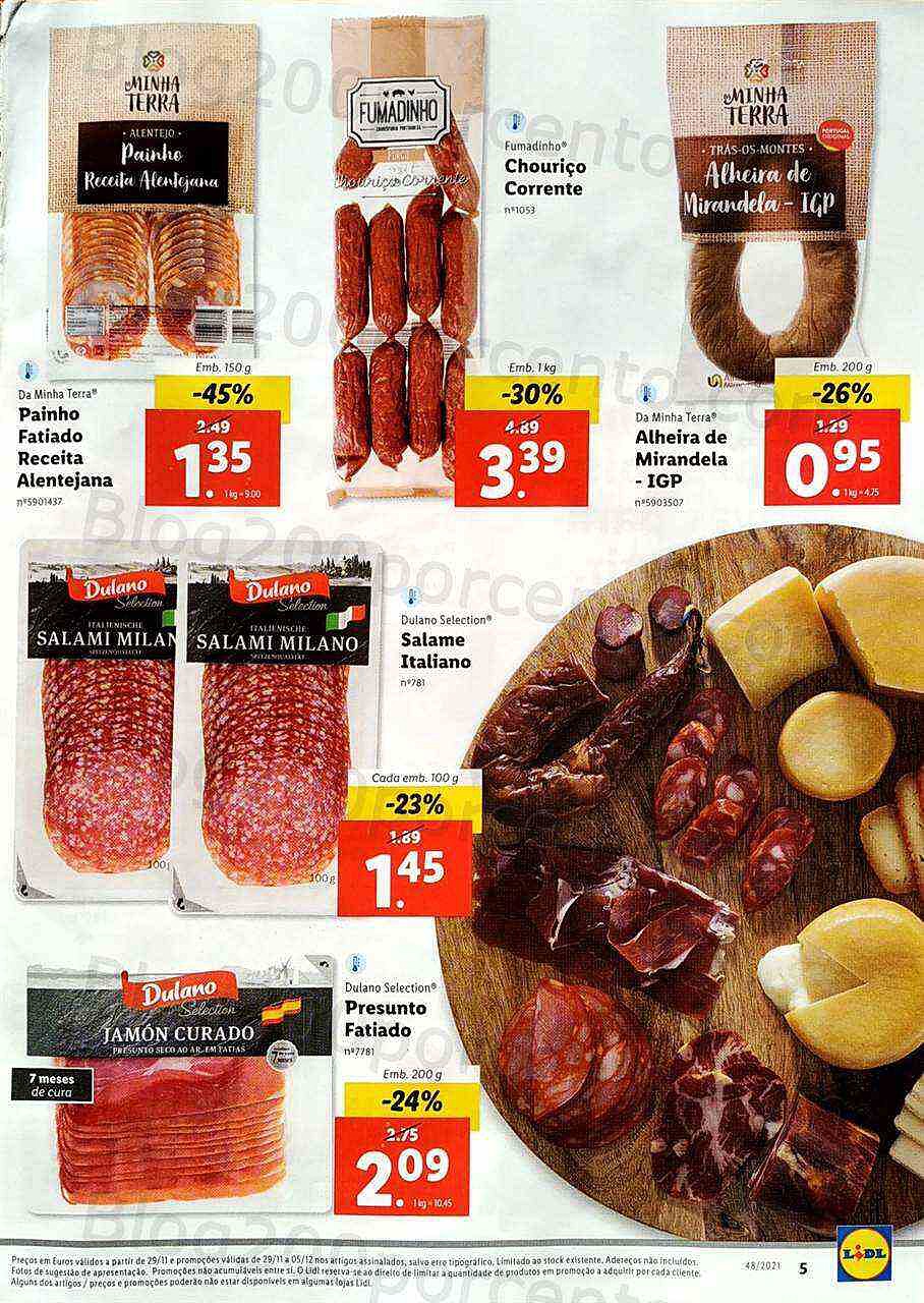 Extra LIDL 29 novembro a 5 dezembro