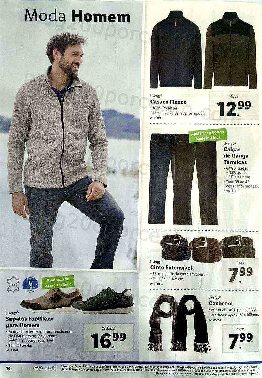 Antevisão Folheto LIDL Promoções 21 a 28 novembro